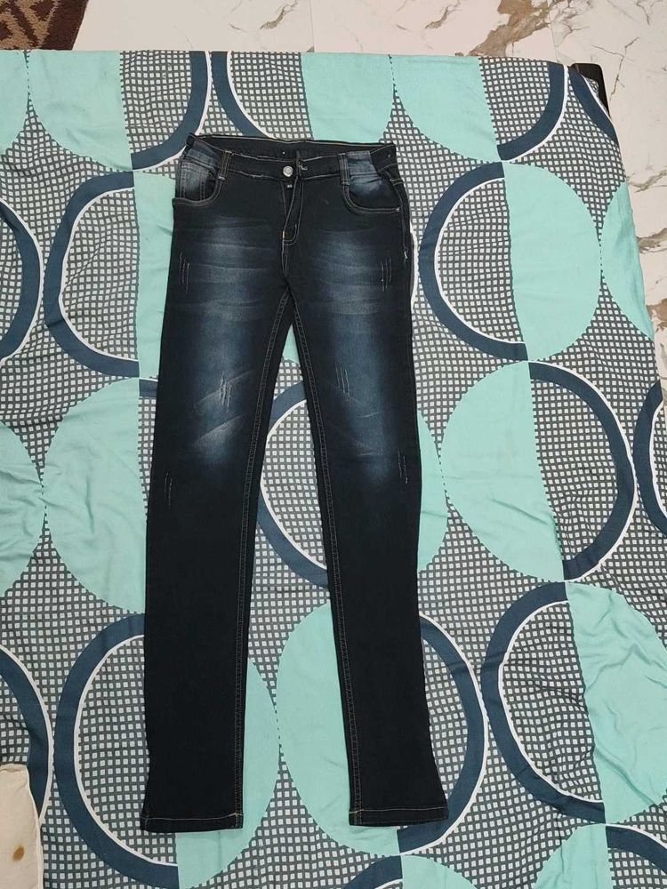 Men's Dark Wash Slim Fit Jeans