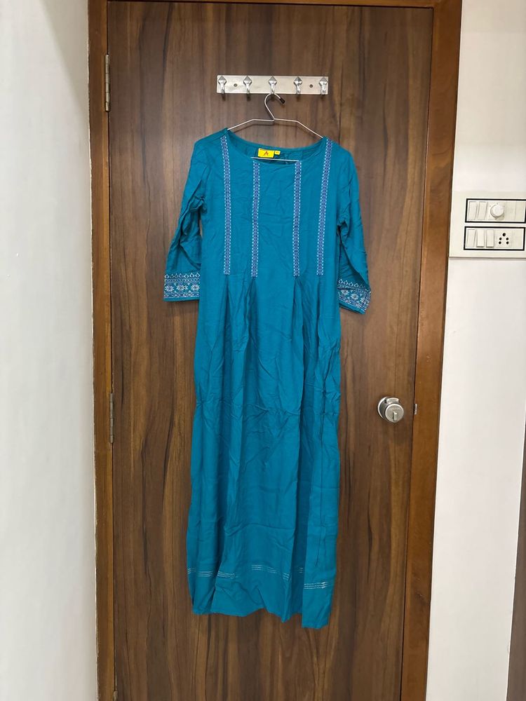 Elegant Blue Dress