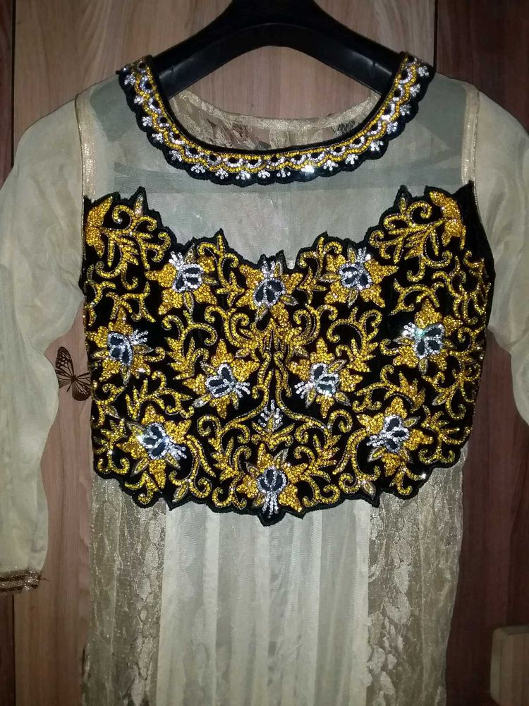 Elegant Embroidered Mastani Dress