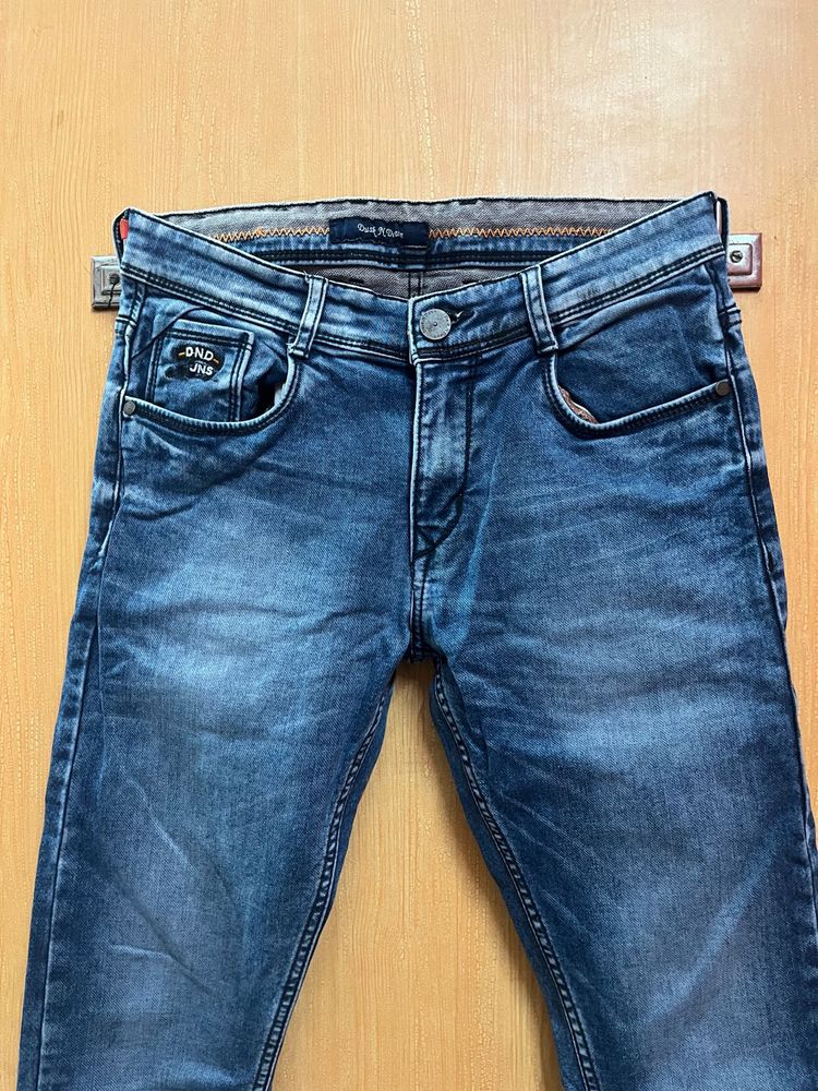 Dusk N Dawn Slim Fit Blue Jeans For Men 👖✨