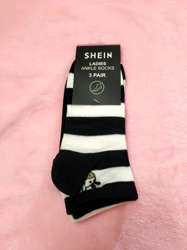 SHEIN Ladies Ankle Socks (3 Pair)