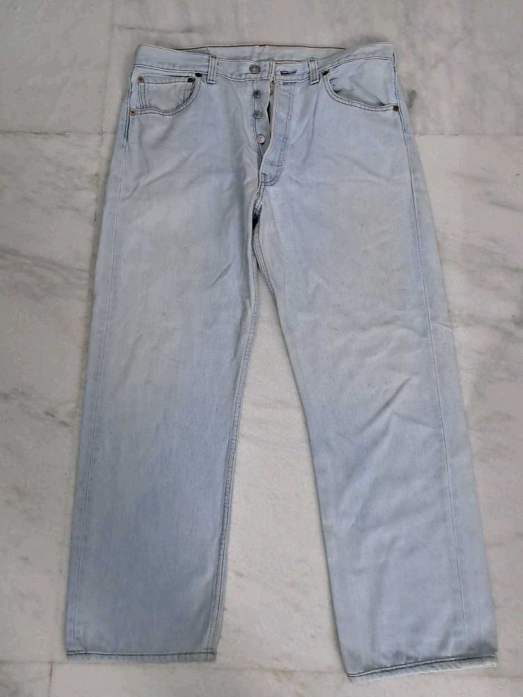 Levi's 501 Light Wash Jeans