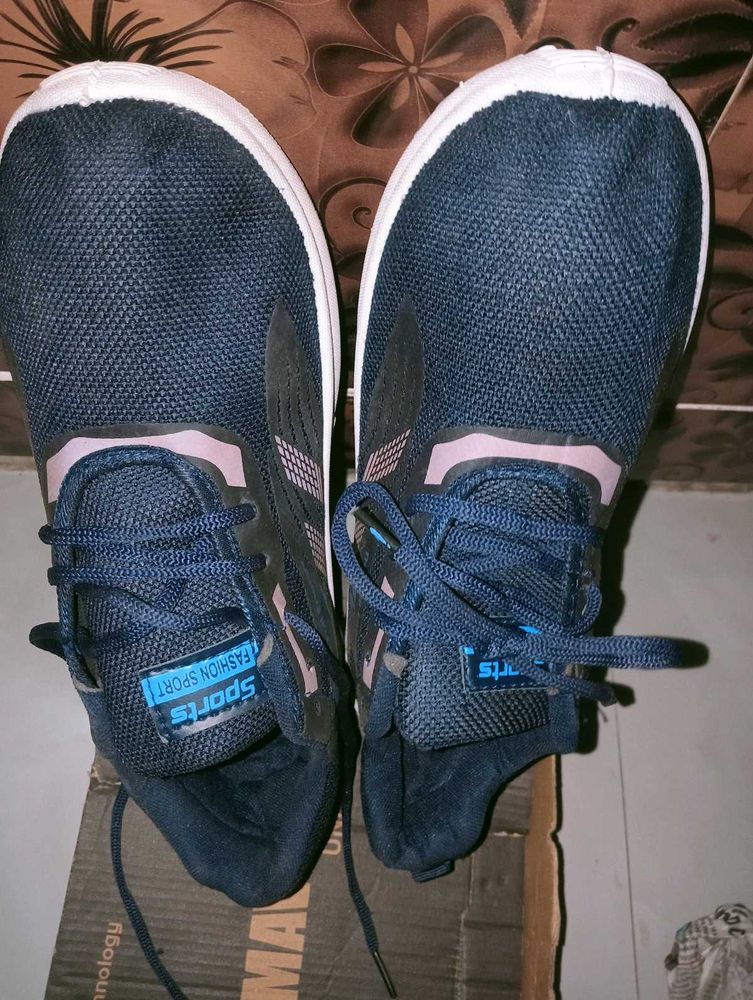 Blue Sports Shoes