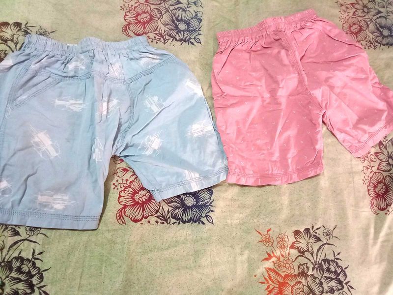 Cute Kids Shorts Set