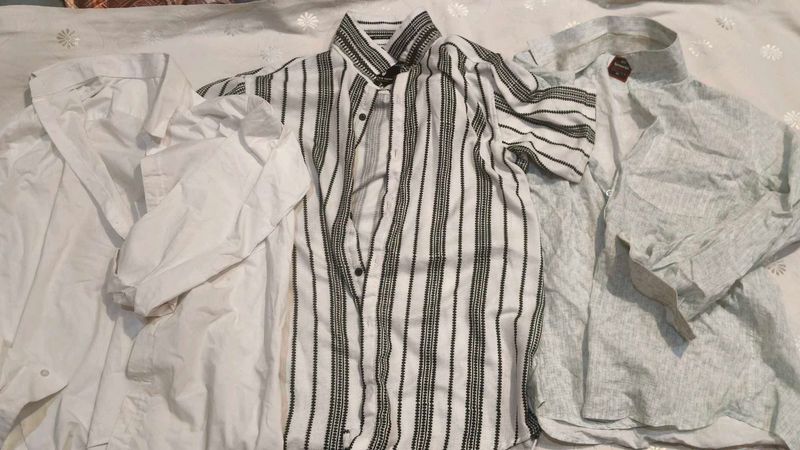 pack of three shirts