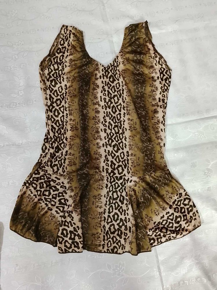 Leopard Print Swimsuit