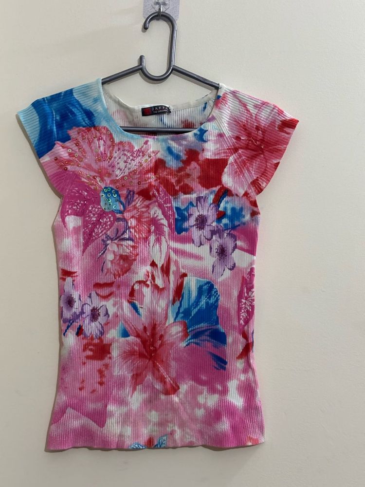 Floral Print Top