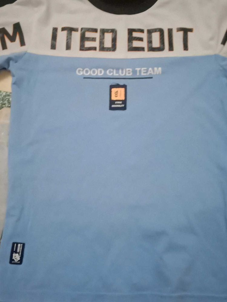 Cool Blue Graphic T-Shirt