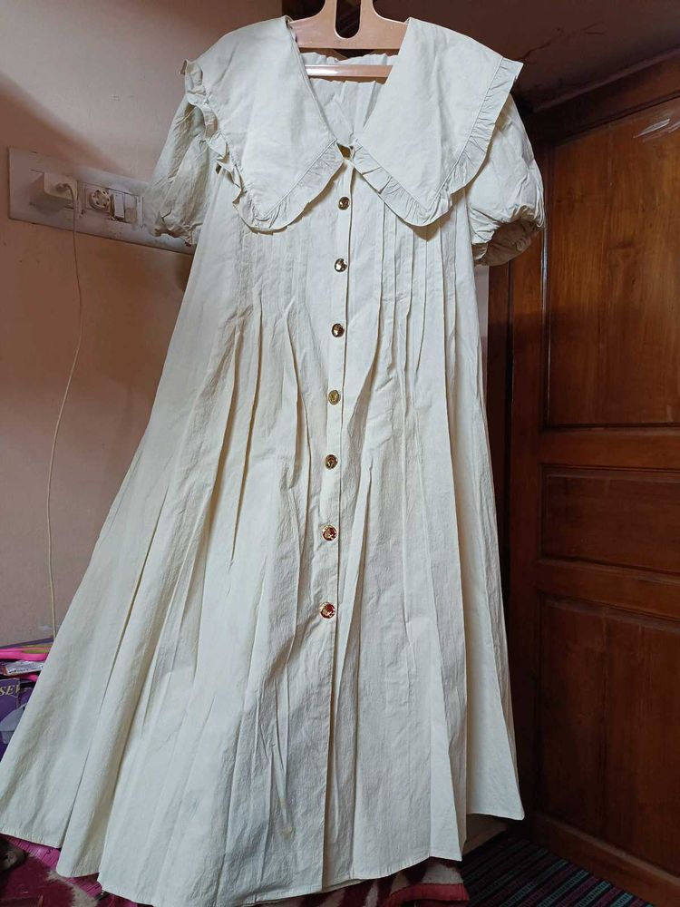 BUTTON-DOWN DRESS