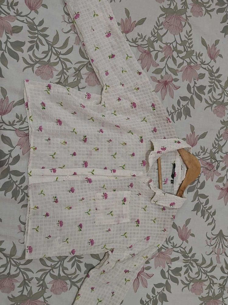 Crop Floral Jacket 🎀
