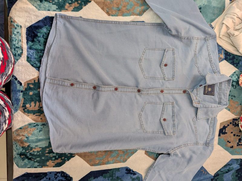 Light Blue Denim Shirt