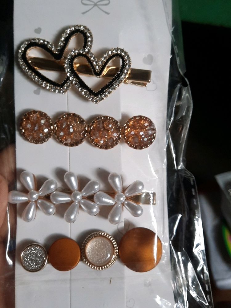 Korean Clip Set 4 Pieces