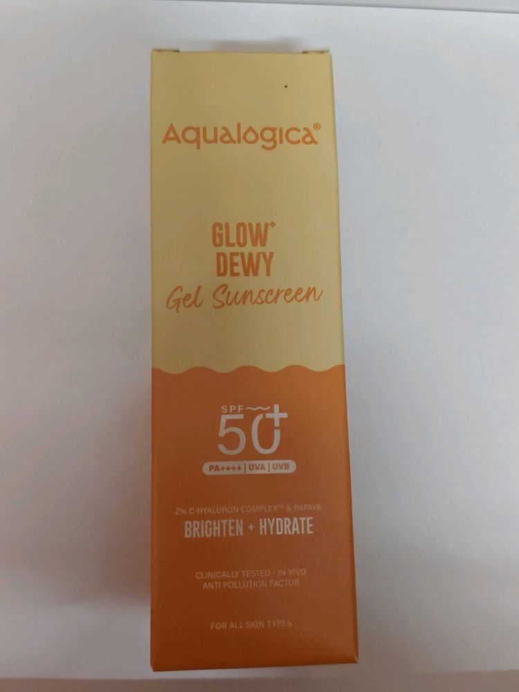 Aqualogica Glow Dewy Gel Sunscreen SPF 50