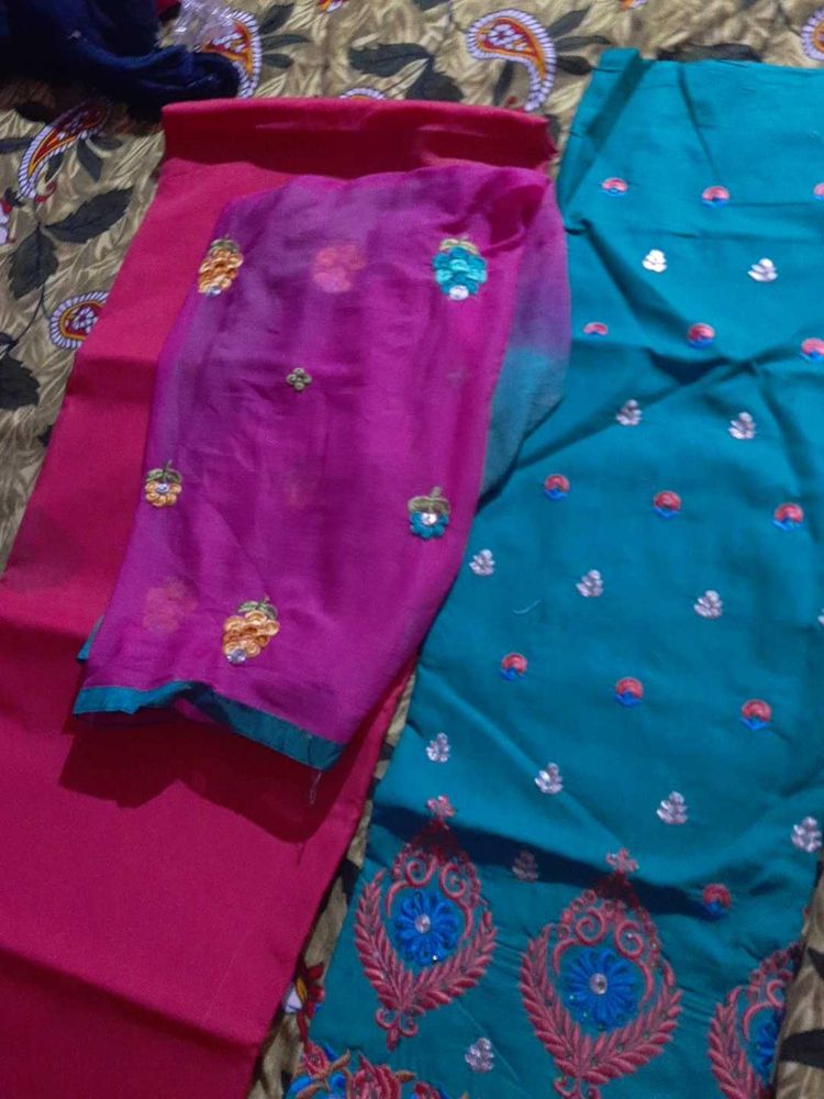 unstitched salwar kurta set for girls/ women