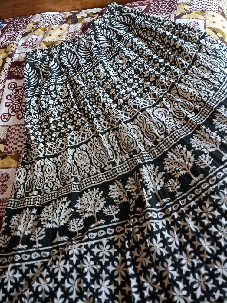 Boho Print Ethnic Skirt