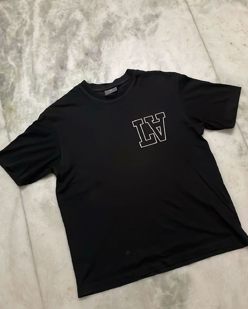 H&amp;M Black T-Shirt with LA Logo