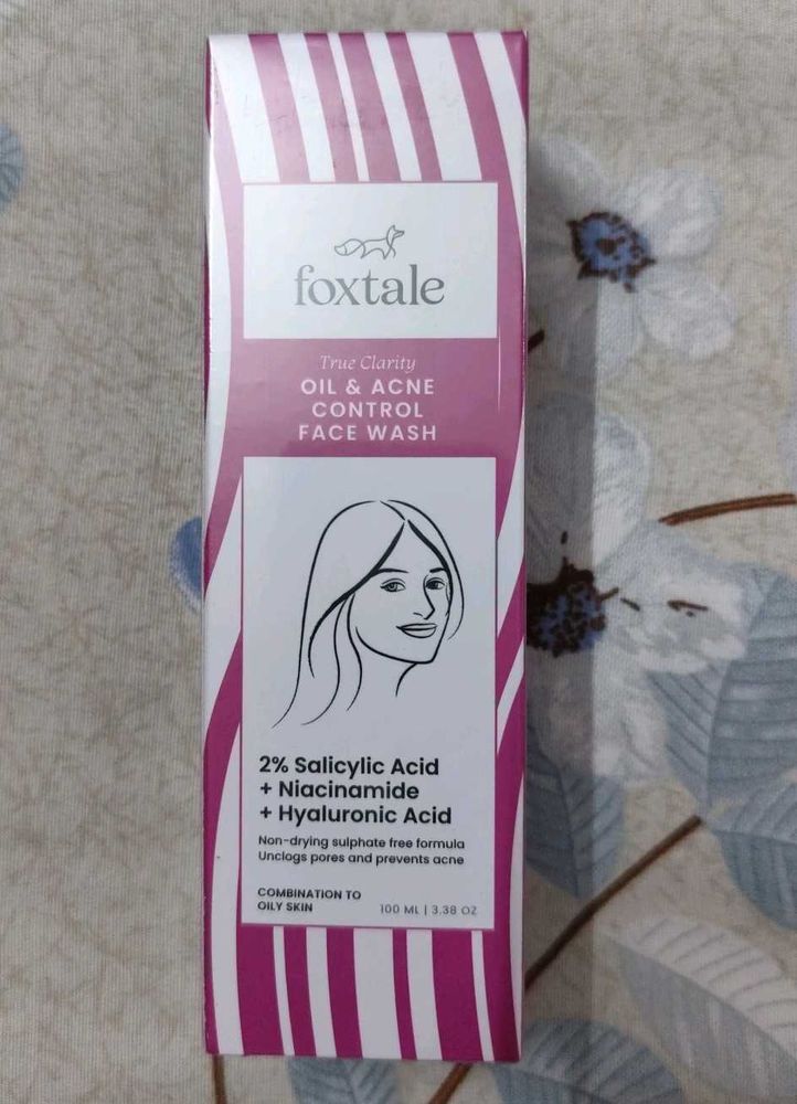 Foxtale Oil &amp; Acne Control Face Wash