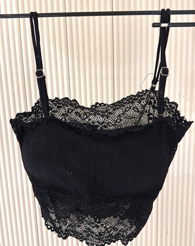 Elegant Black Lace Bralette