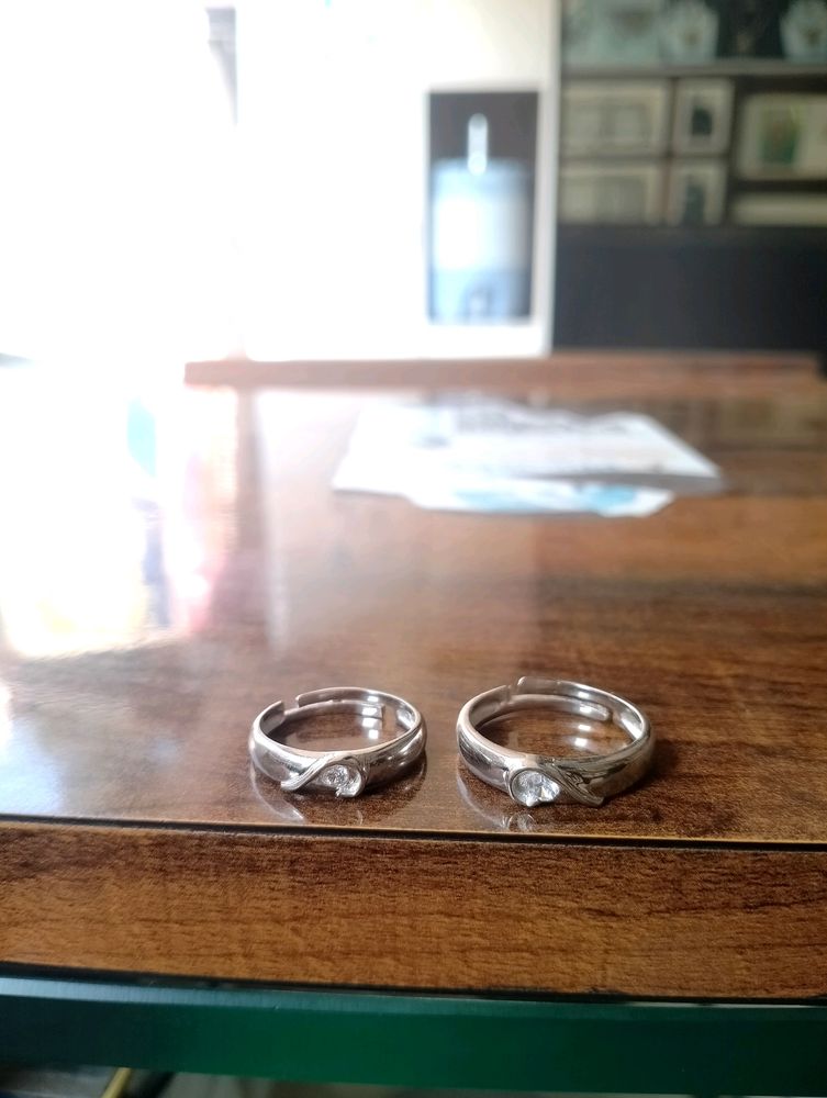 Couple Ring Pure Silver 925