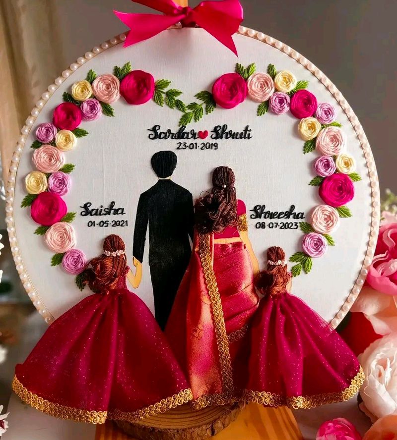 Family Hoop Embroidery