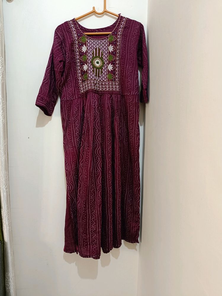 Badhej Embroided Kurta