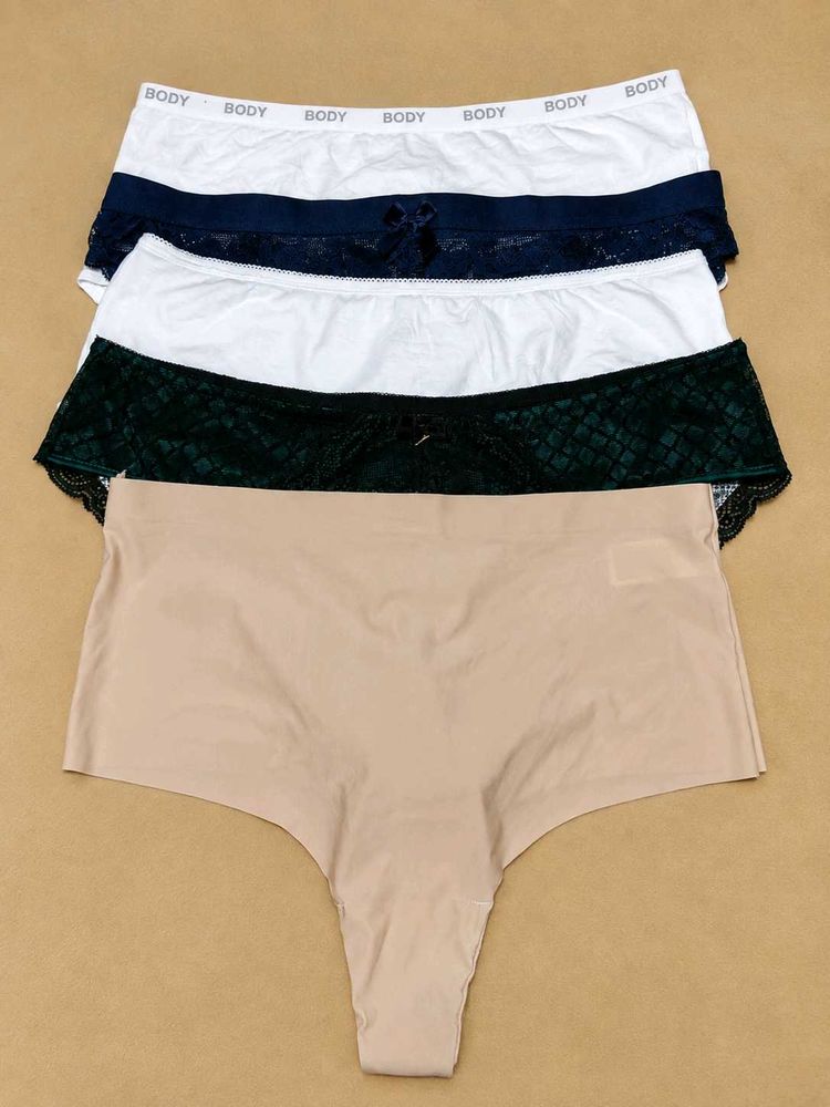 5-Piece Women’s Panty Set – Size M