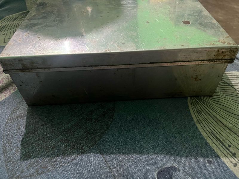 steel spice box