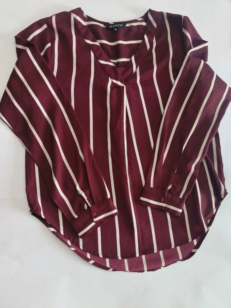 Flash Sale | Maroon Formal Office Shirt