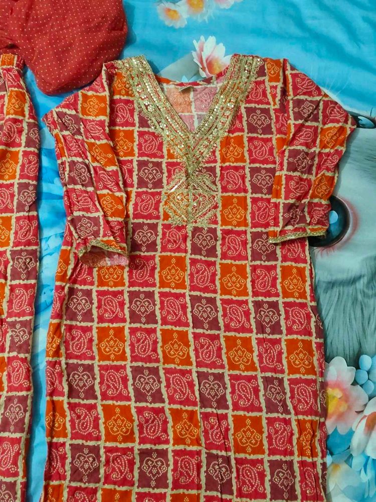 beautiful coral pant suit