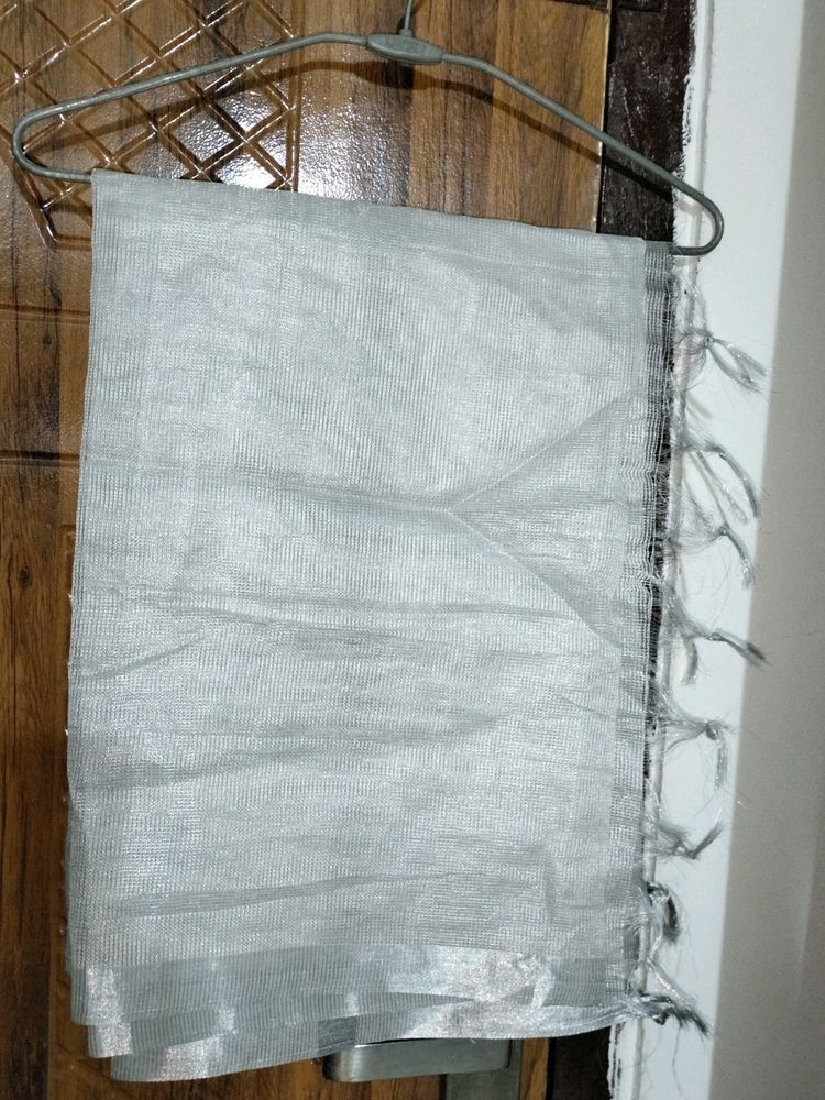 Dupatta Silver