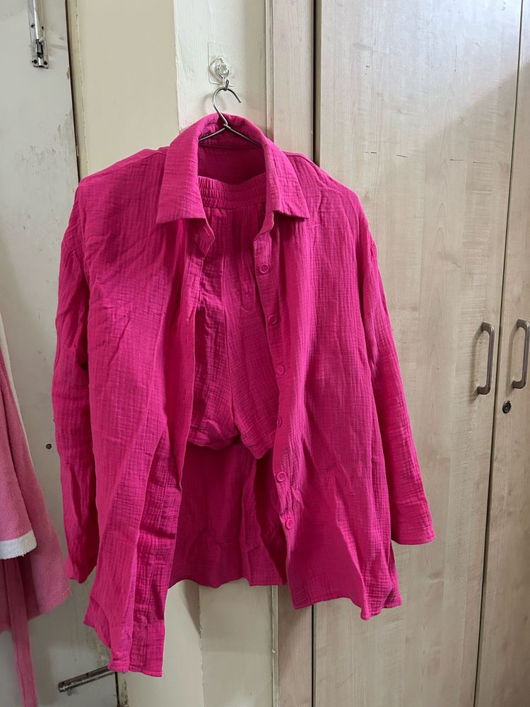 Vibrant Pink Co-ord Set