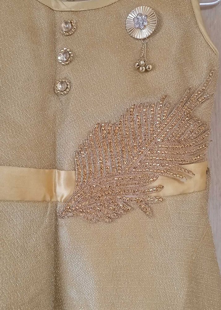 Golden Occasion Dress