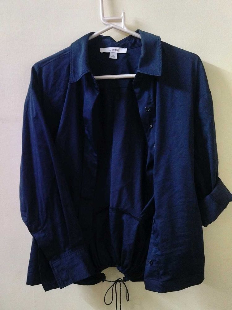 Navy Blue Shacket