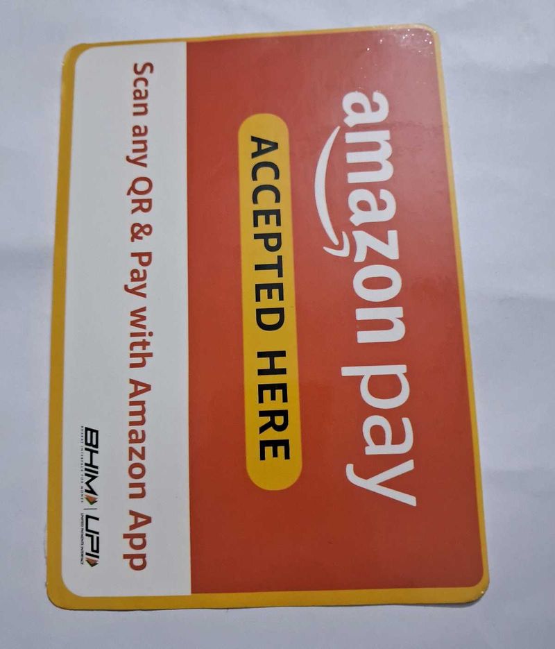 Amazon Pay Sticker