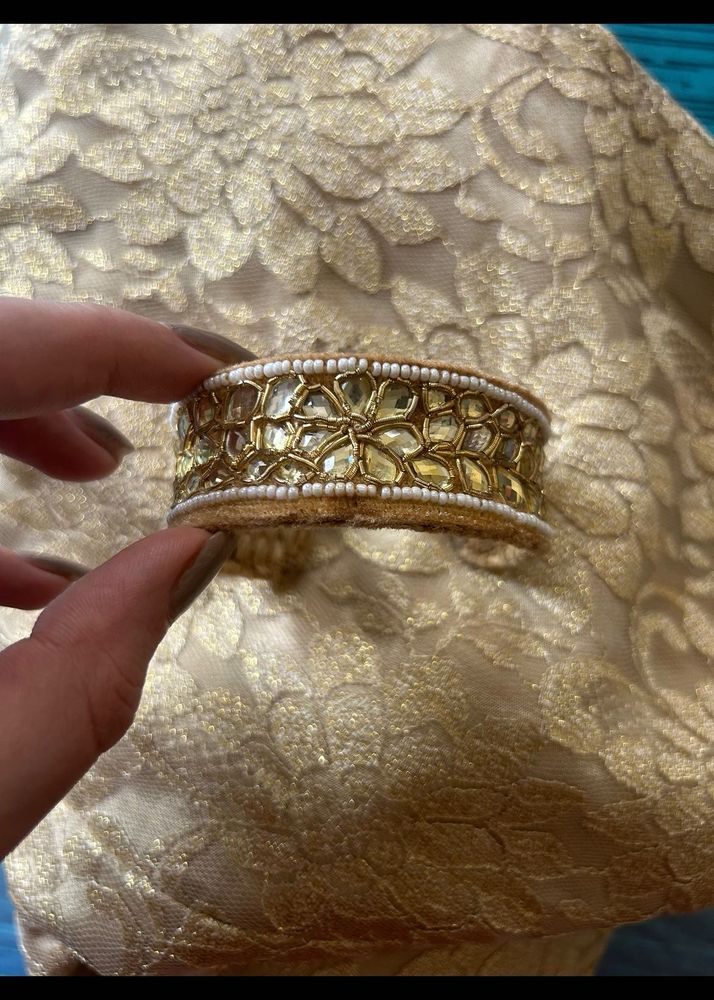 Embroidery Hand Cuff Bracelet