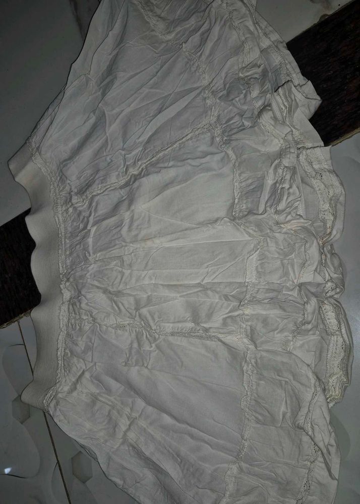 White Short Skirt