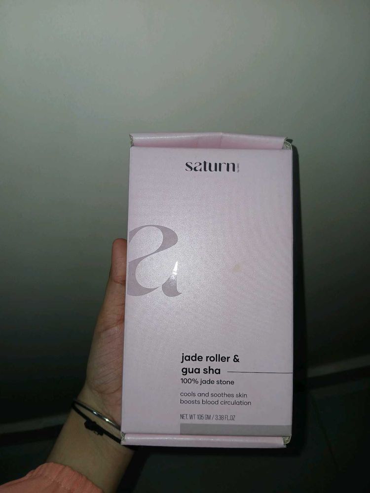 Saturn Jade Roller &amp; Gua Sha Set
