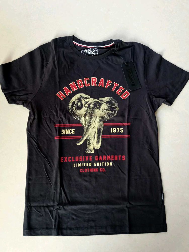 JACK &amp; JONES Handcrafted Elephant T-Shirt