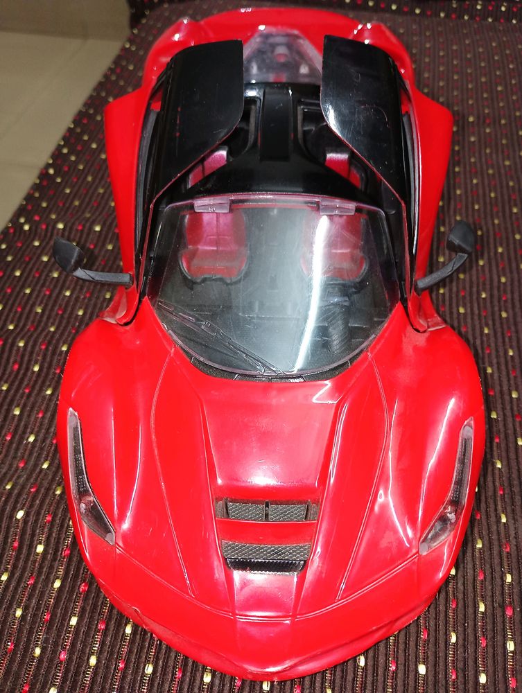Red 11Inch Rc Car With Remote Control