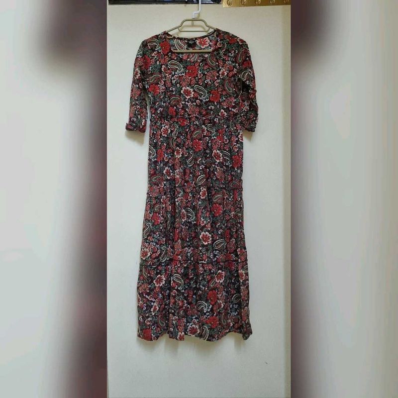 Flowy Floral Maxi Dress