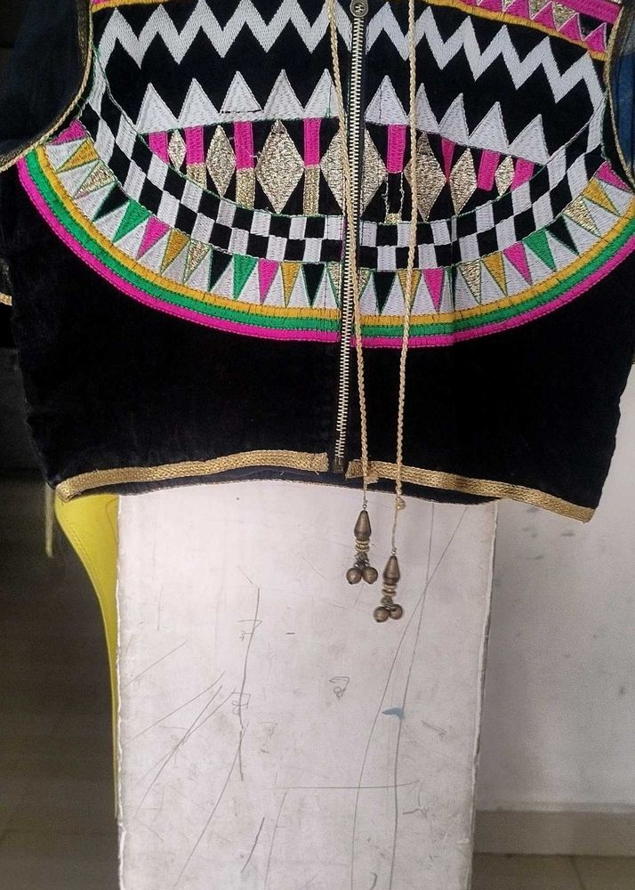 Velvet Readymade Blouse