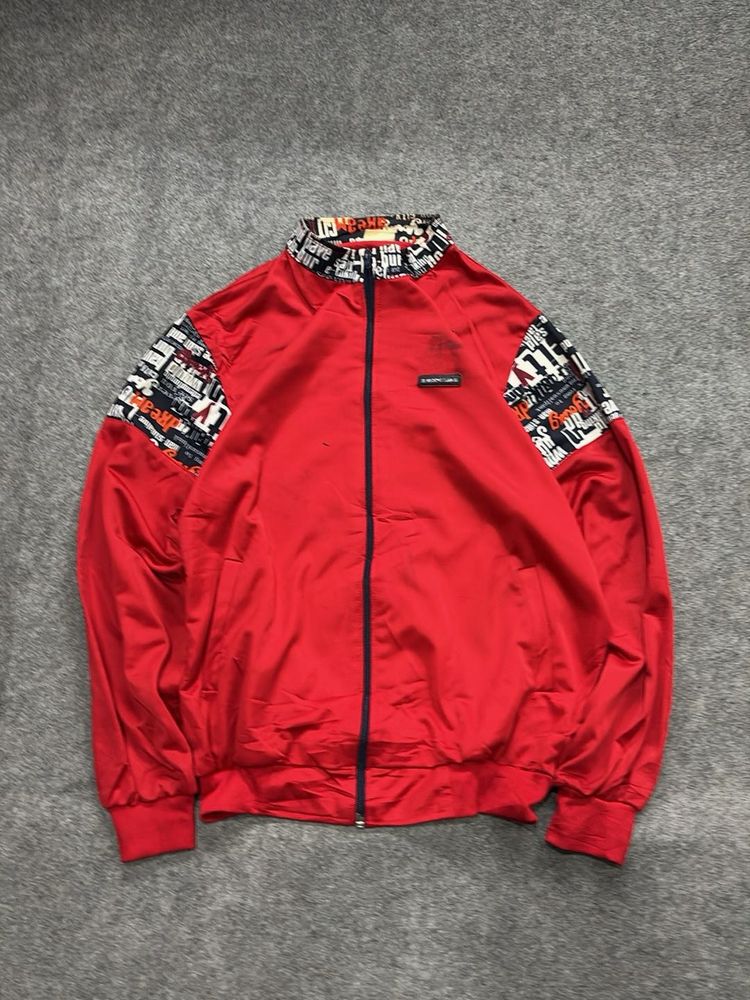 Men's Red Track Jacket