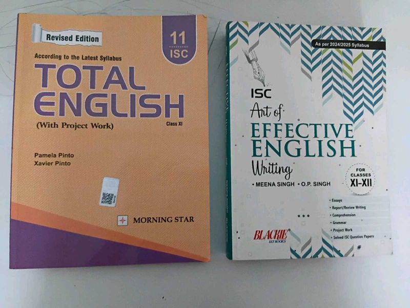 BRAND NEW ISC English Language BOOKS XI &amp; XII