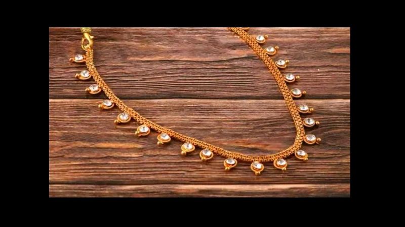 Beautiful Golden Necklace