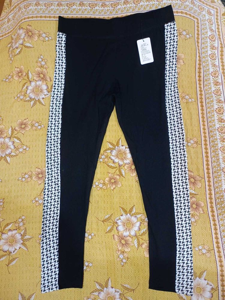 New Stylish Black Leggings Xxl