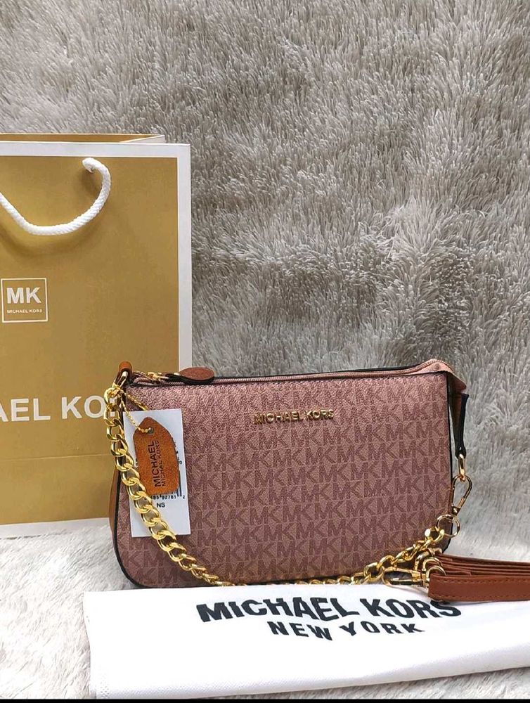Michael Kors Monogram Crossbody Bag