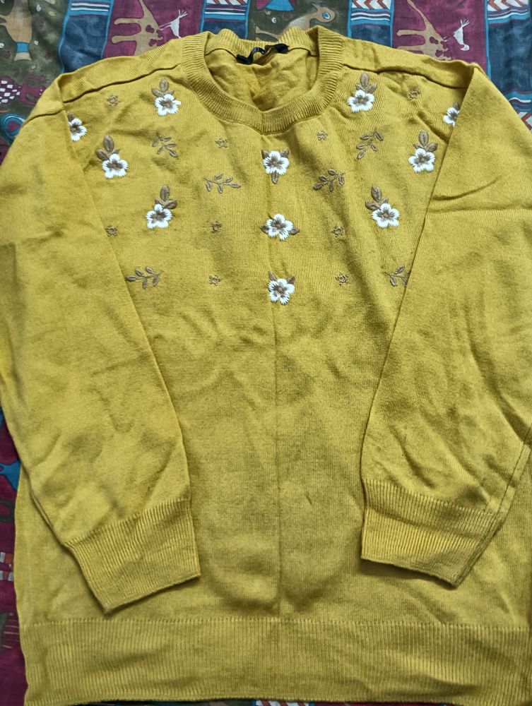 Yellow Sweat T Shirt