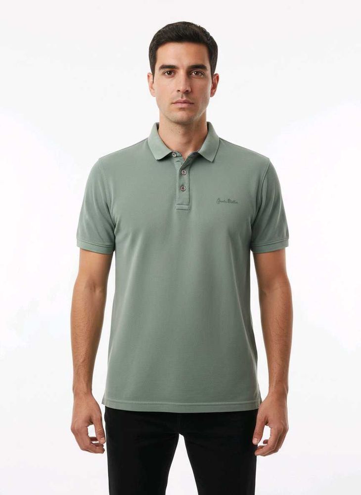 Men's Green Polo Shirt