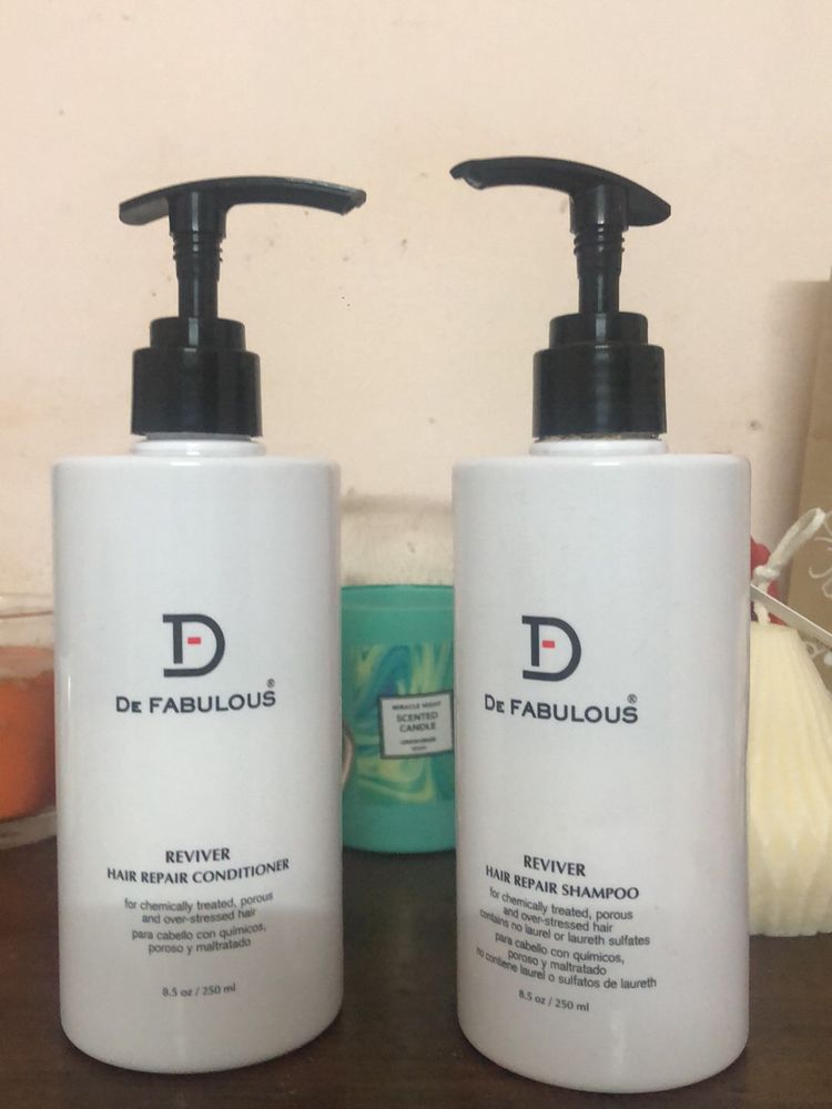 De Fabulous Shampoo &amp; Conditioner