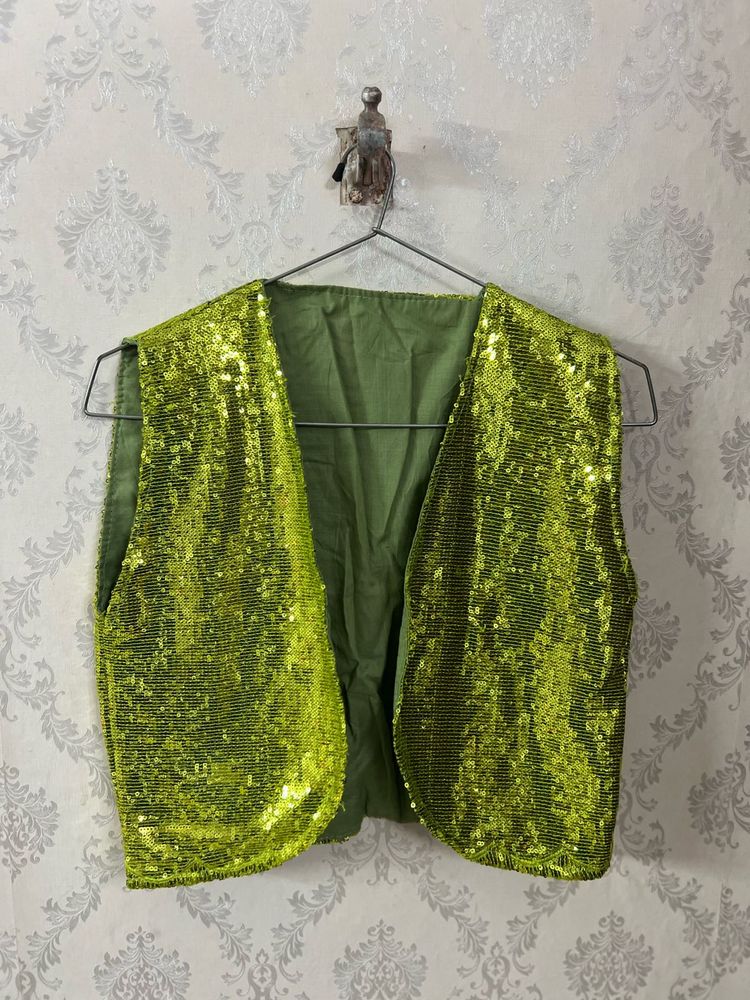 Sparkling Sequin Vest